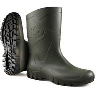 Dunlop dee  rövidszárú zöld pvc csizma