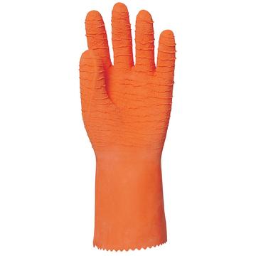 Mártott narancs krepp latex, érdes, vegyszerálló, 32cm