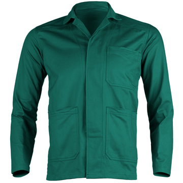 Partner zöld kabát, 100% pamut, 250g