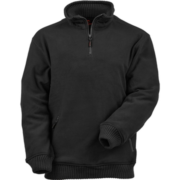 Angara bebújós fekete pulóver 380g
