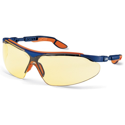 Uvex i-vo szemüveg,kék/narancs szár,sárga lencse