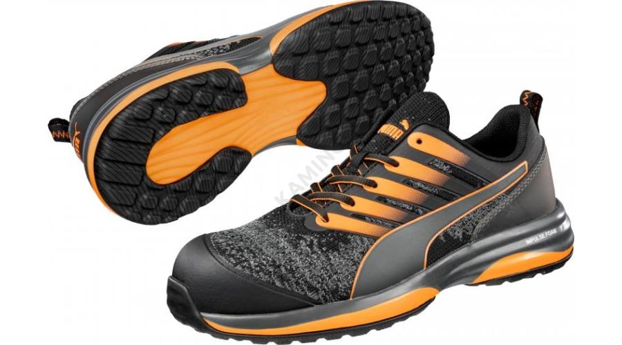 Puma charge orange s1p esd munkavédelmi cipő