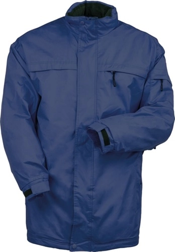 Pole-ouest kék bélelt kabát